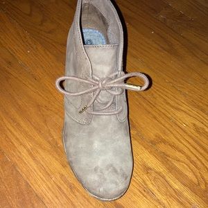 Dr. Scholl’s wedge bootie.